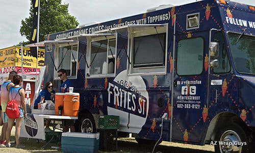 food trailers wrap